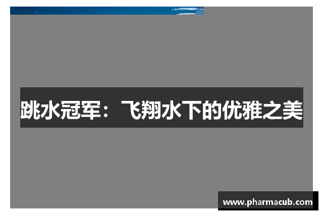 跳水冠军：飞翔水下的优雅之美